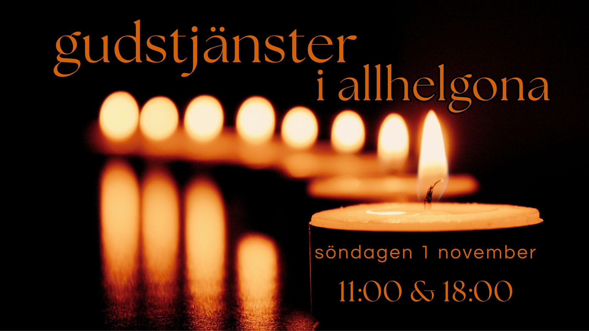 Gudstjänster i Allhelgona