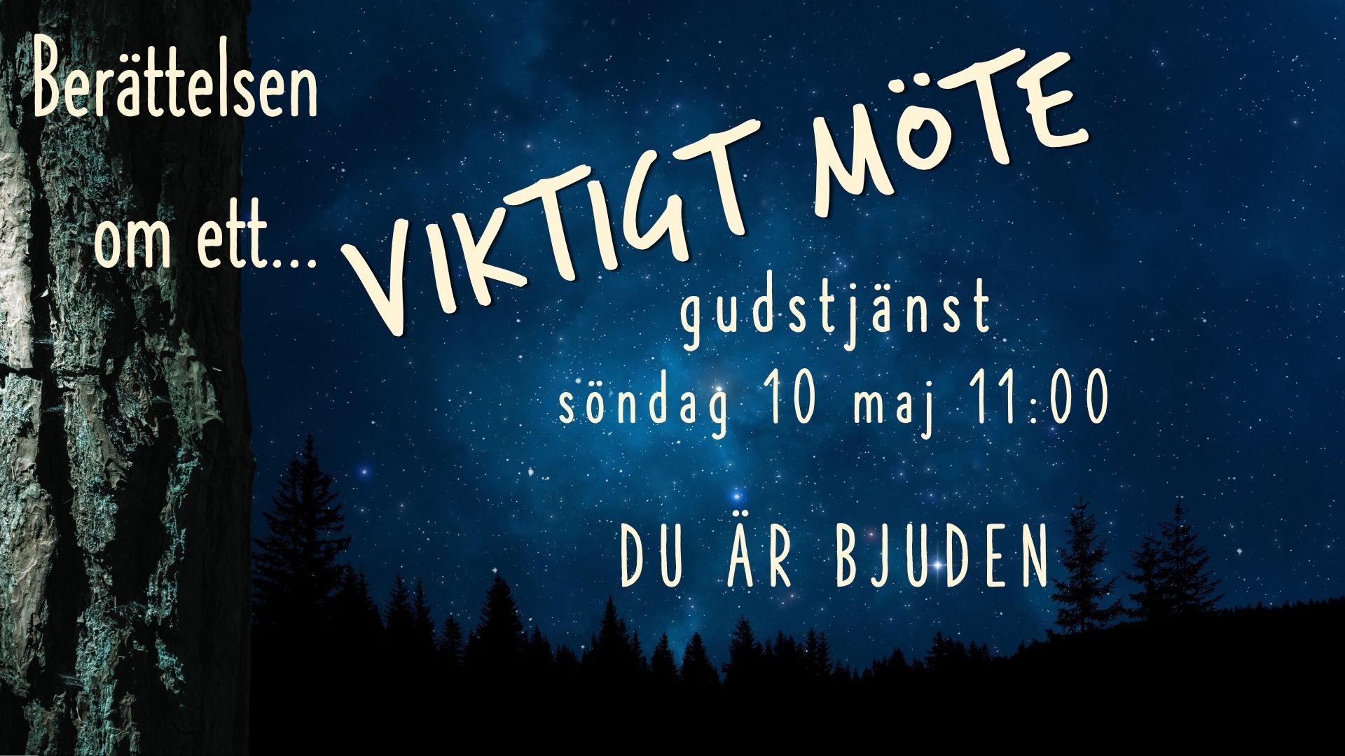 Gudstjänst 10 maj